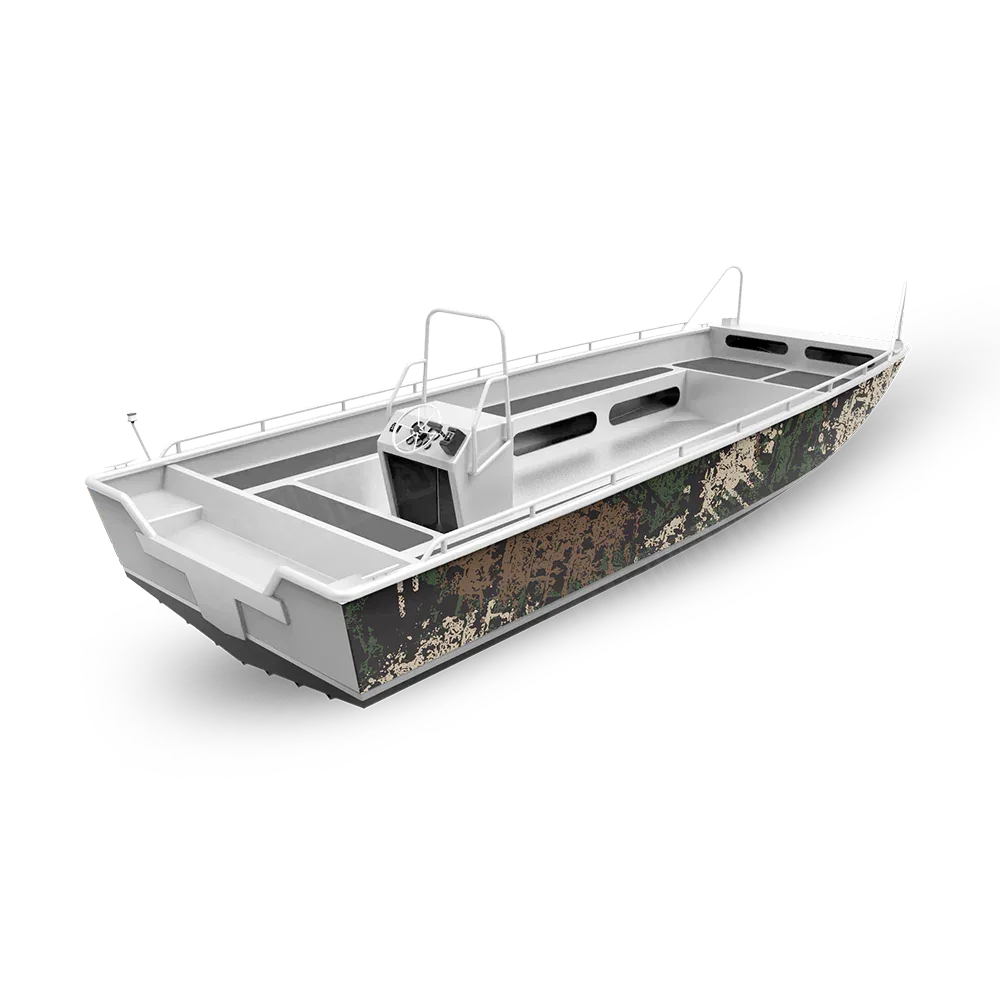 Pasted Woodland Fishing Boat Wraps