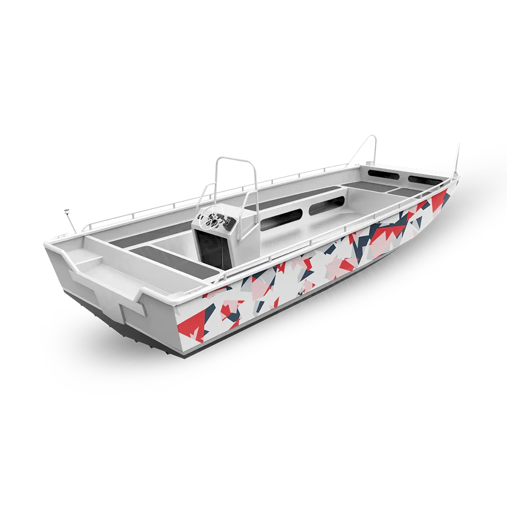 Shattered Fishing Boat Camo Vinyl Wraps - Camo Wraps
