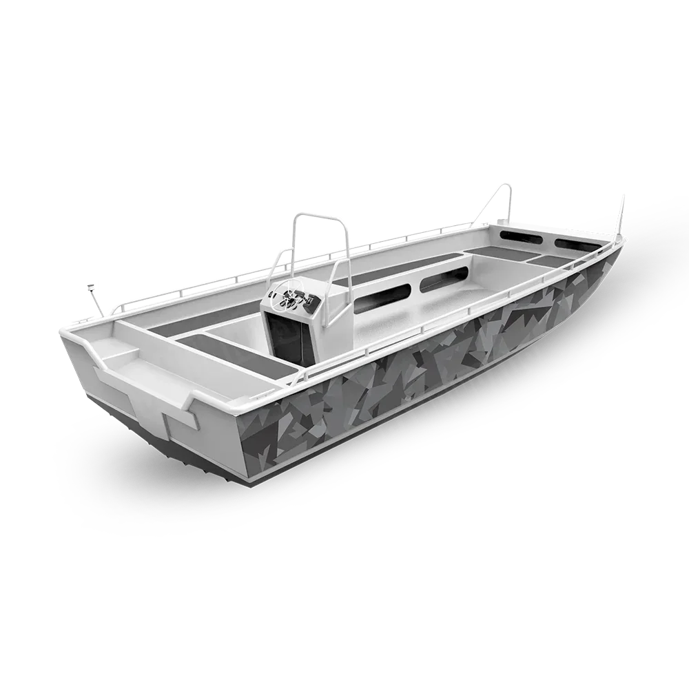 Shattered Fishing Boat Camo Vinyl Wraps - Camo Wraps