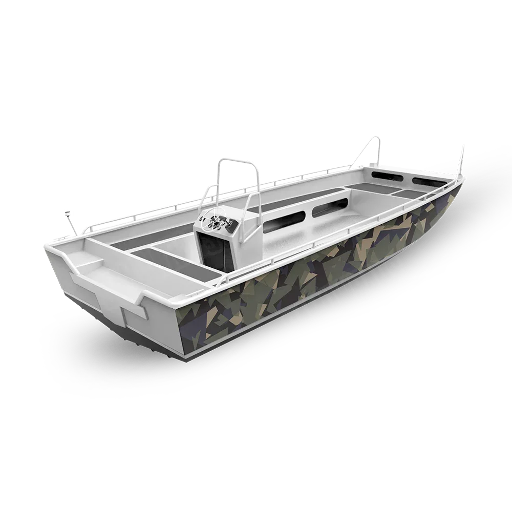Shattered Fishing Boat Camo Vinyl Wraps - Camo Wraps