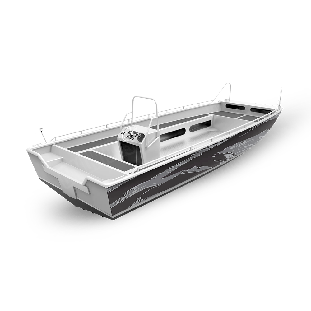 Shredded Urban Night Fishing Boat Wraps
