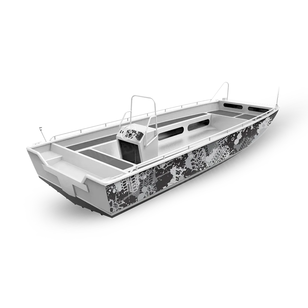 Tire Splatter Urban Night Fishing Boat Wraps