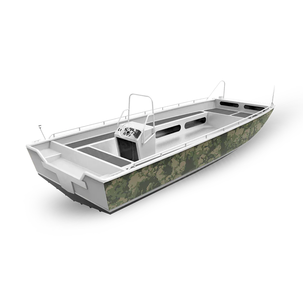 Treetop Army Green Fishing Boat Wraps
