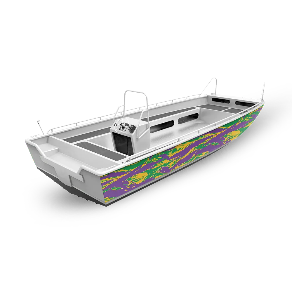 Vietnam Tiger Stripe Fishing Boat Camo Vinyl Wraps - Camo Wraps