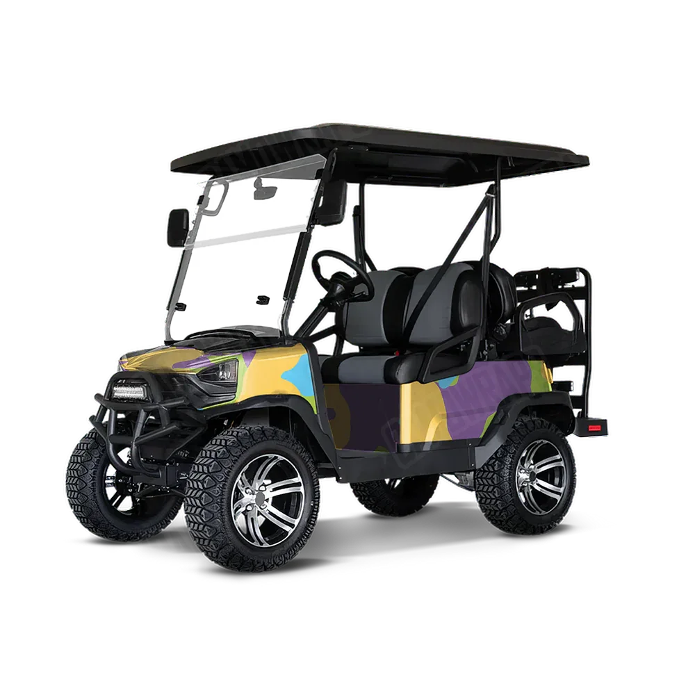 Cumulus Carnival Golf Cart Wraps