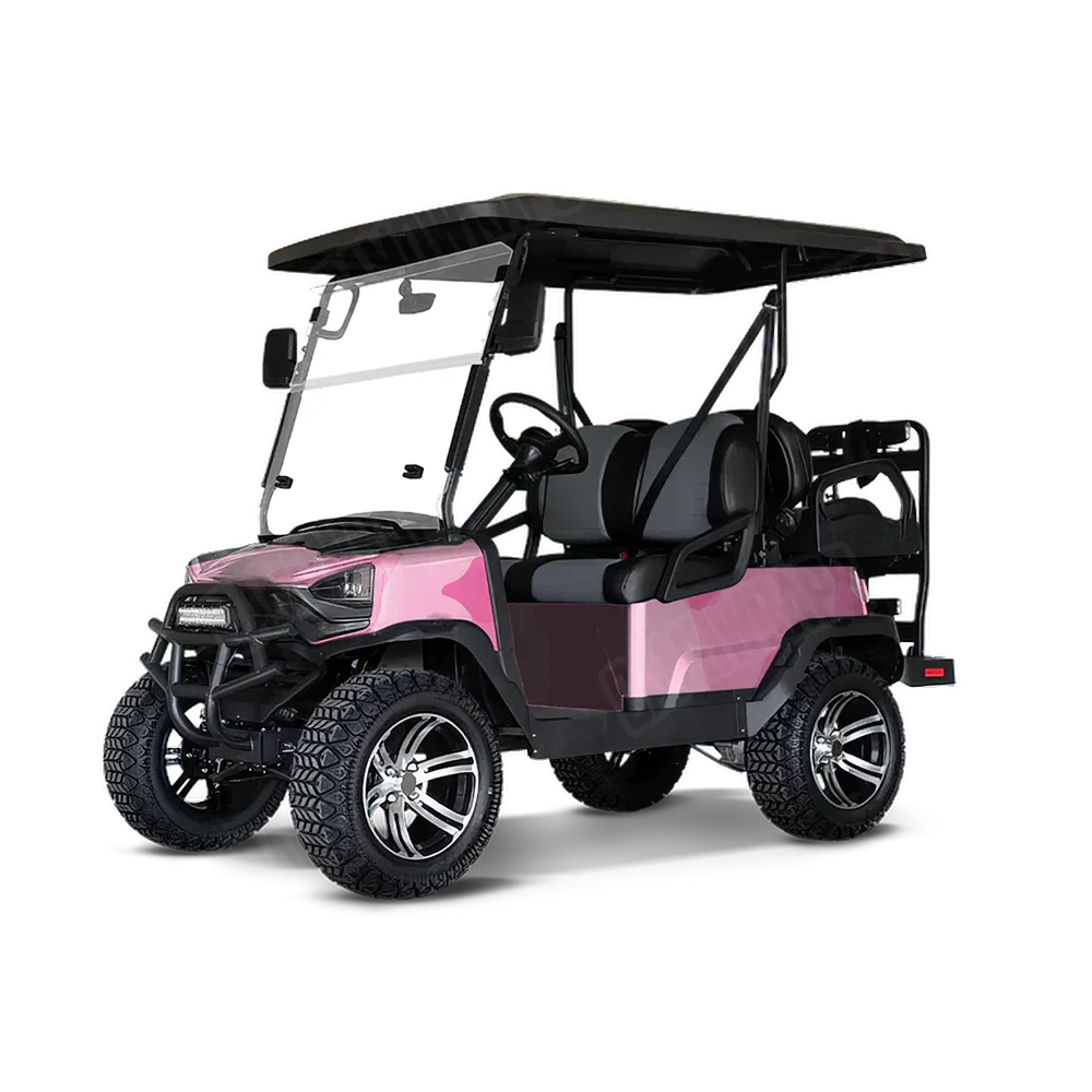 Cumulus Elite Pink Golf Cart Wraps