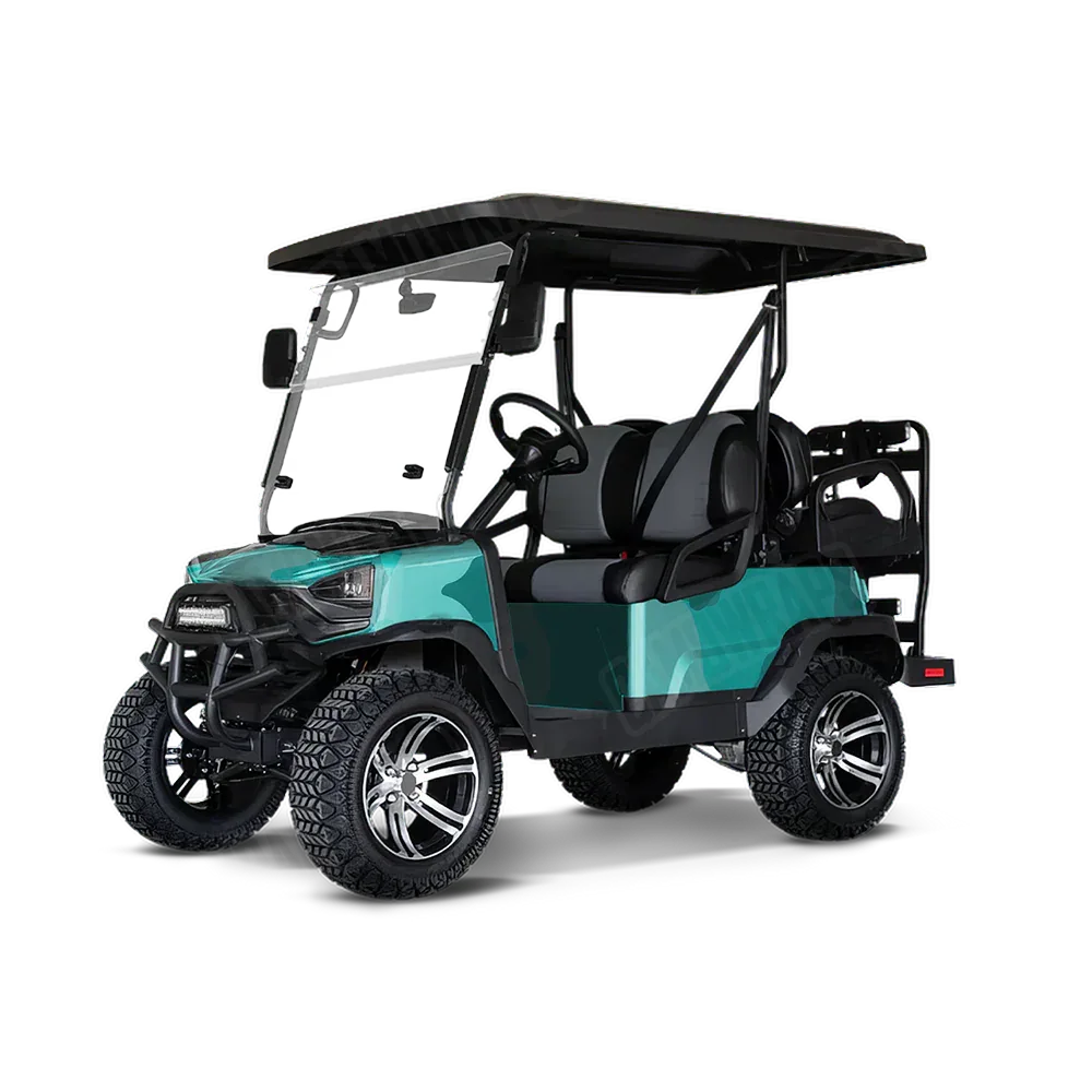 Cumulus Elite Tiffany Blue Golf Cart Wraps