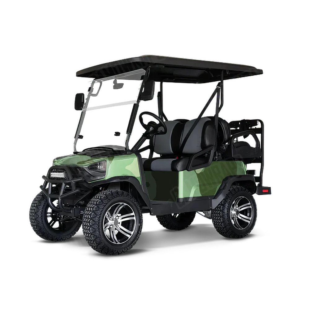 Cumulus Pistachio Golf Cart Wraps