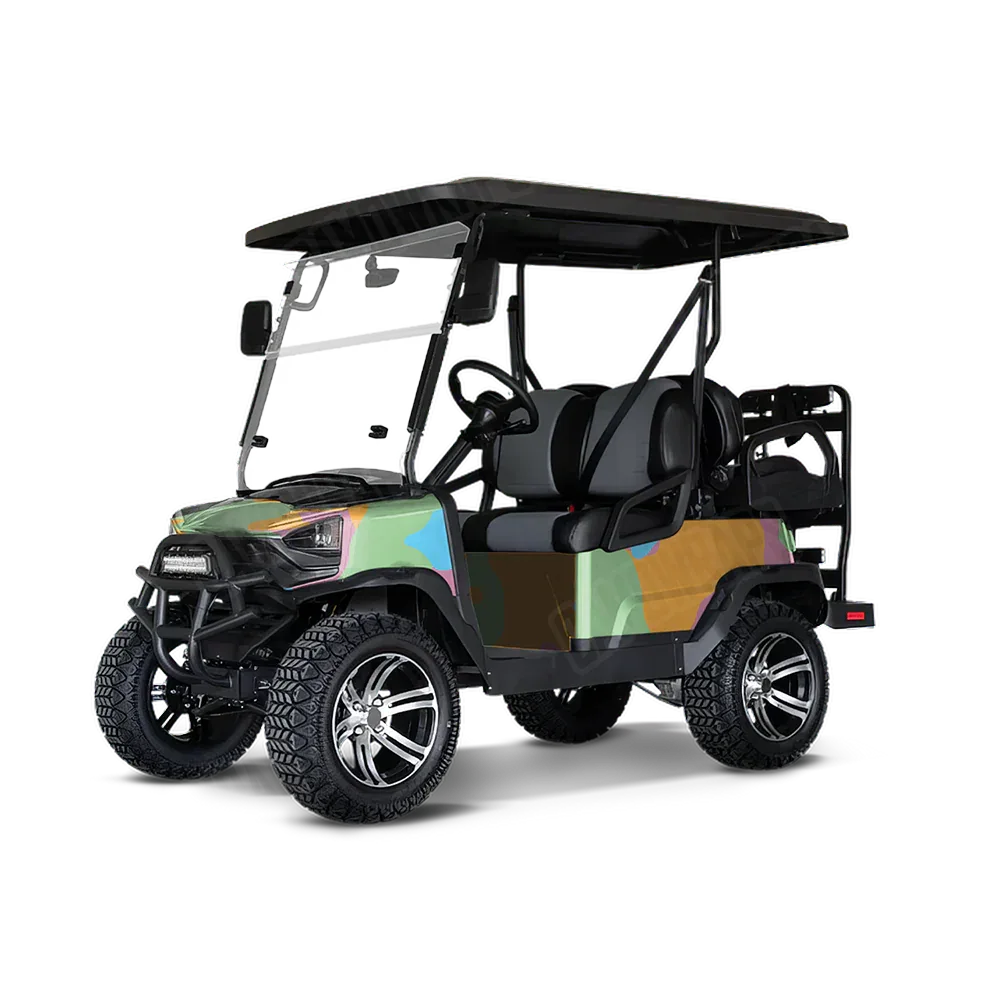 Cumulus Sherbert Golf Cart Wraps