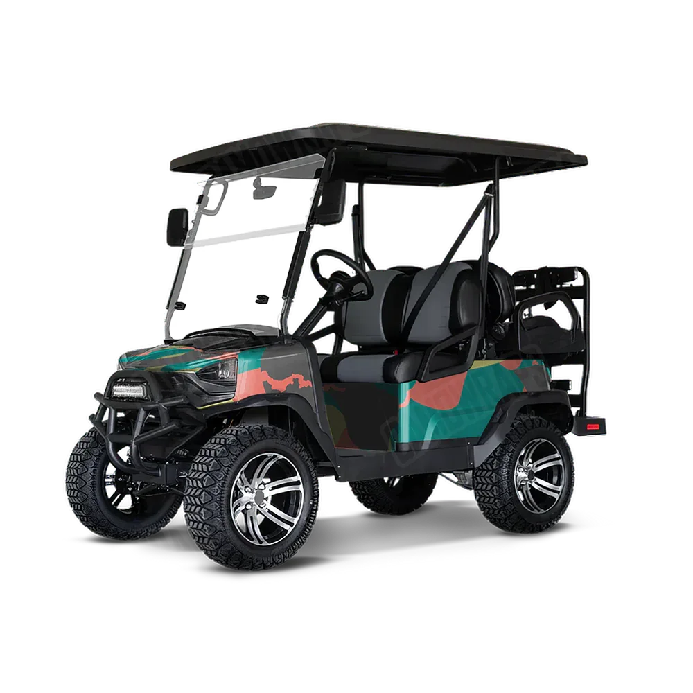 Ragged Fiesta Golf Cart Wraps