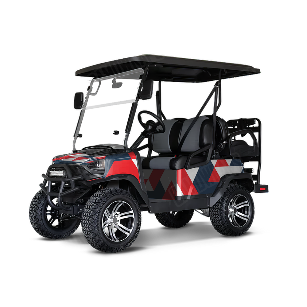 Triangle America Golf Cart Wraps