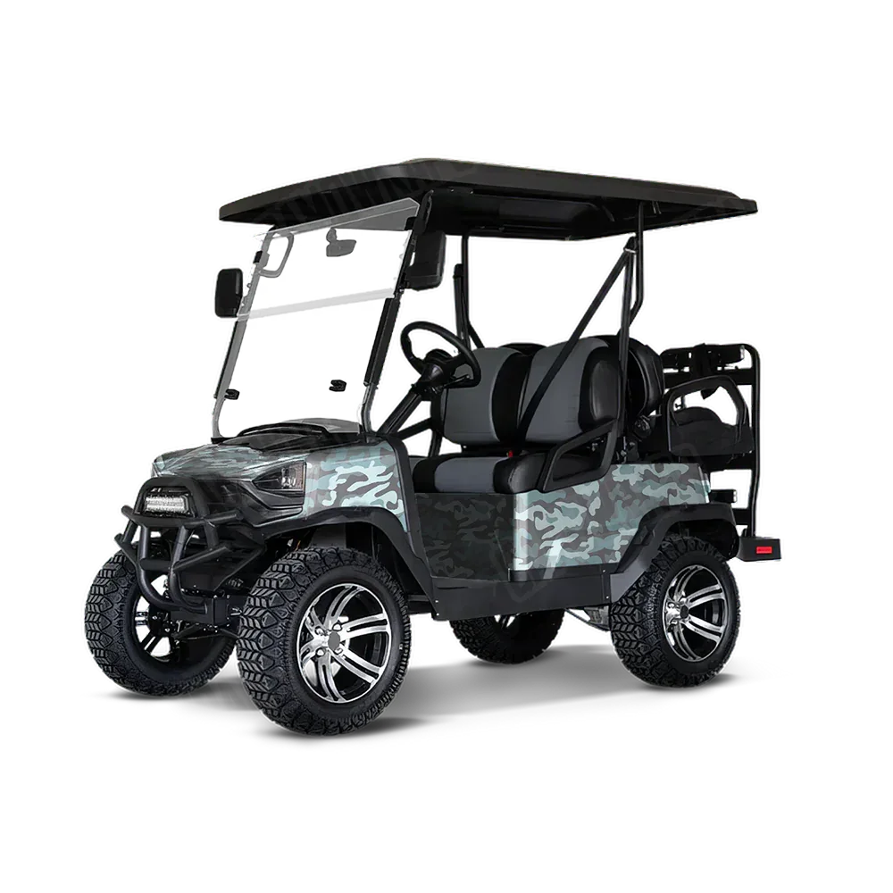 Classic Overcast Golf Cart Wraps