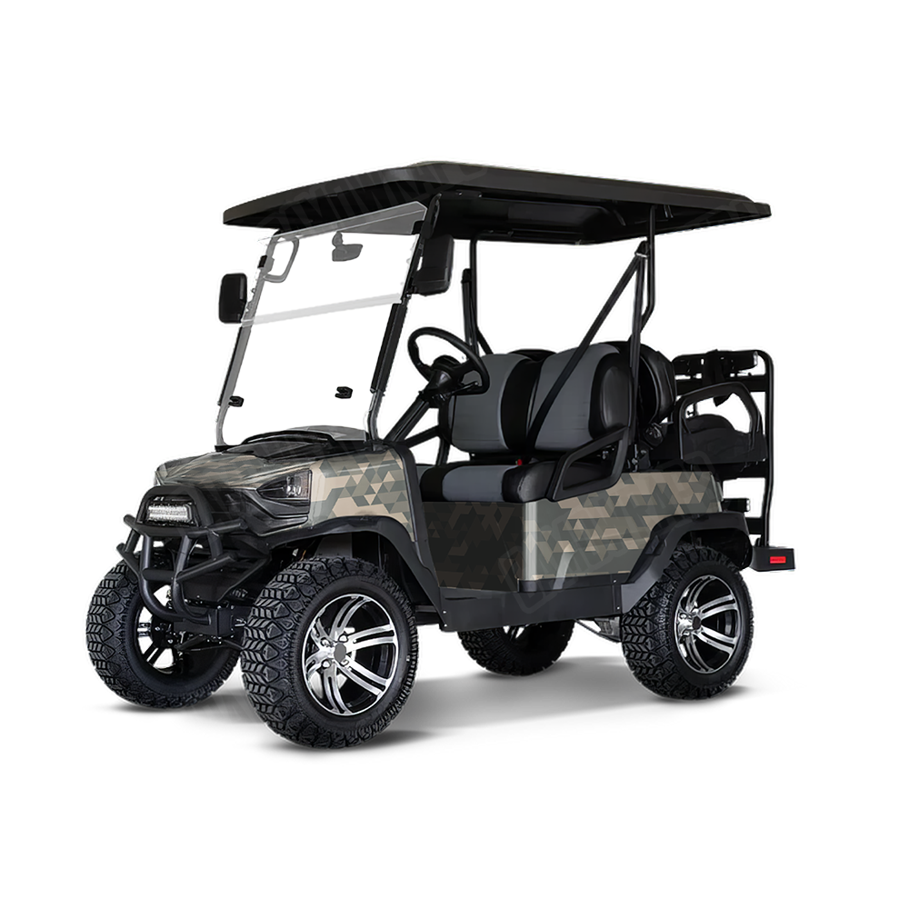 Triangle Army Golf Cart Wraps