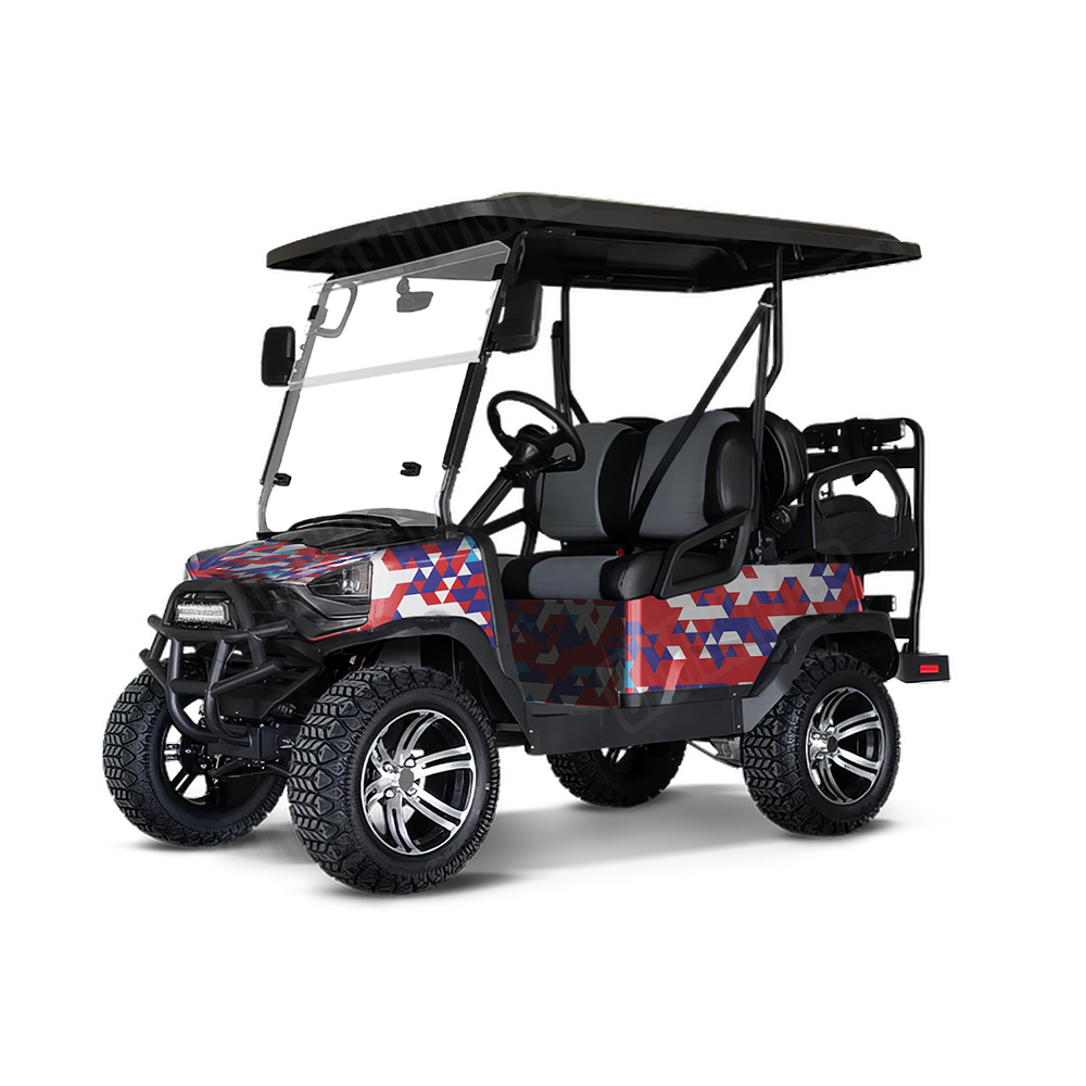 Triangle M Series Golf Cart Wraps