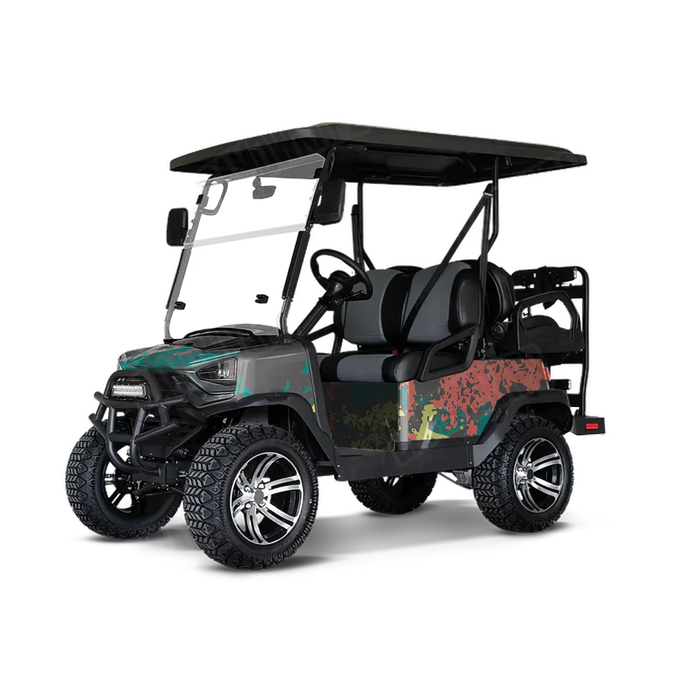 Pasted Fiesta Golf Cart Wraps