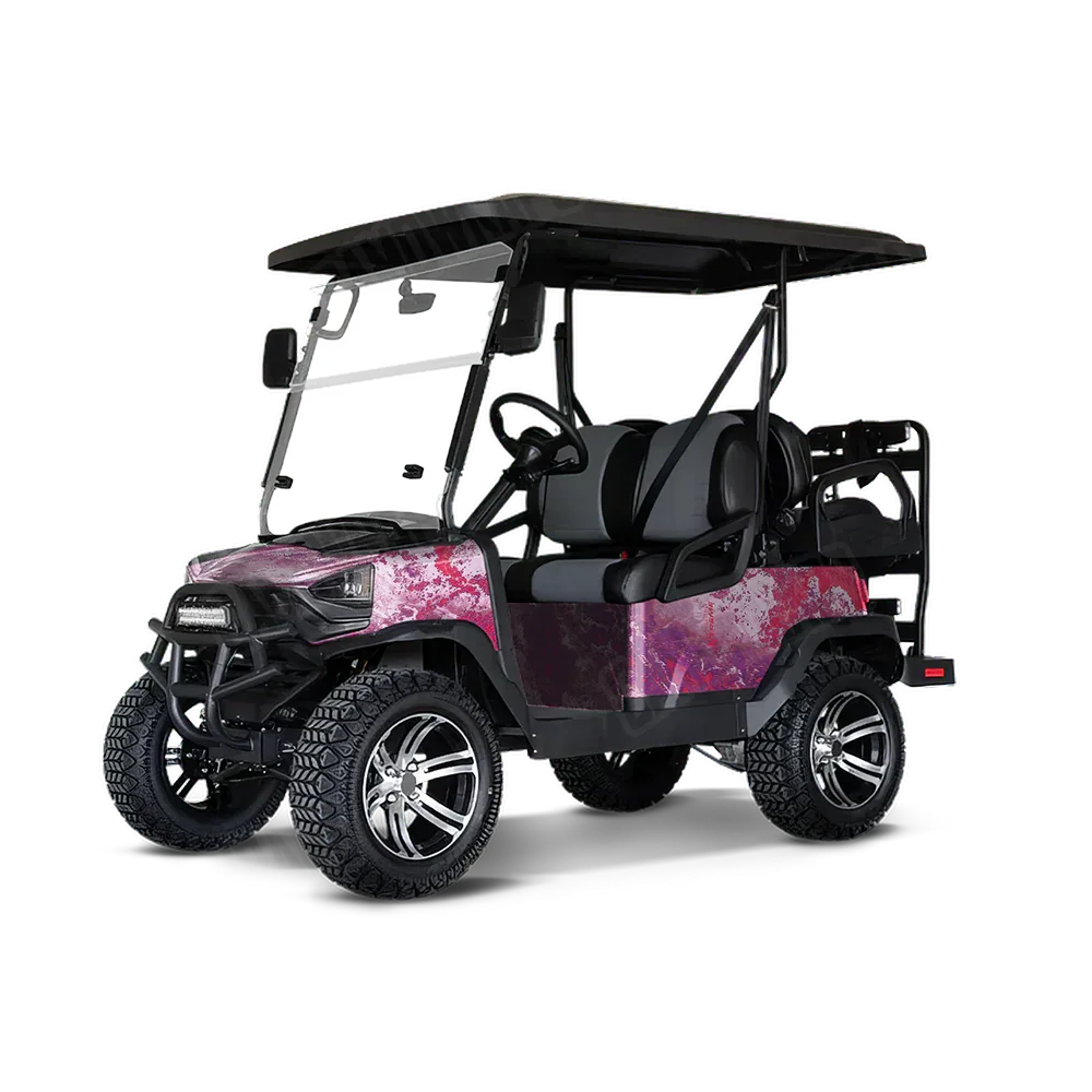 Realtree XTREME Hot Pop Golf Cart Wraps