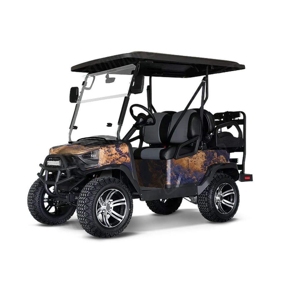 Realtree XTREME Spiced Navy Golf Cart Wraps