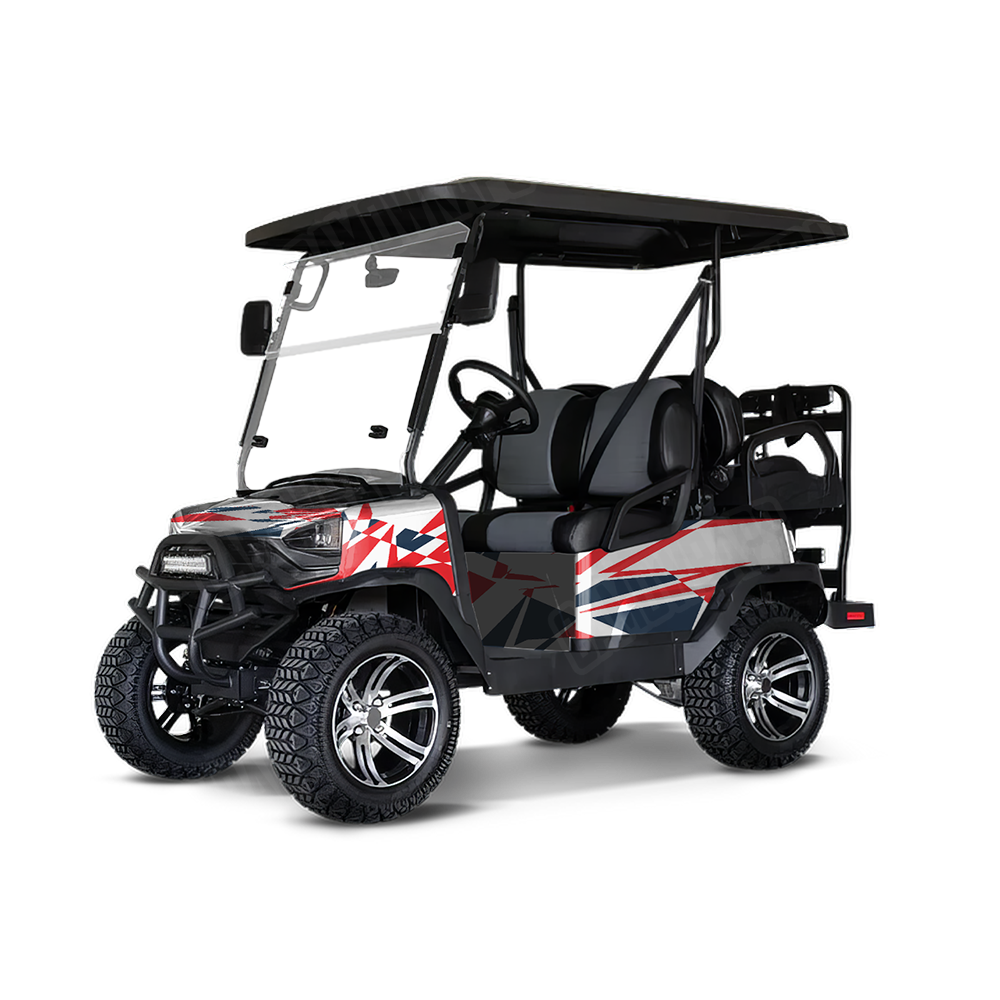 Sharp America Golf Cart Wraps