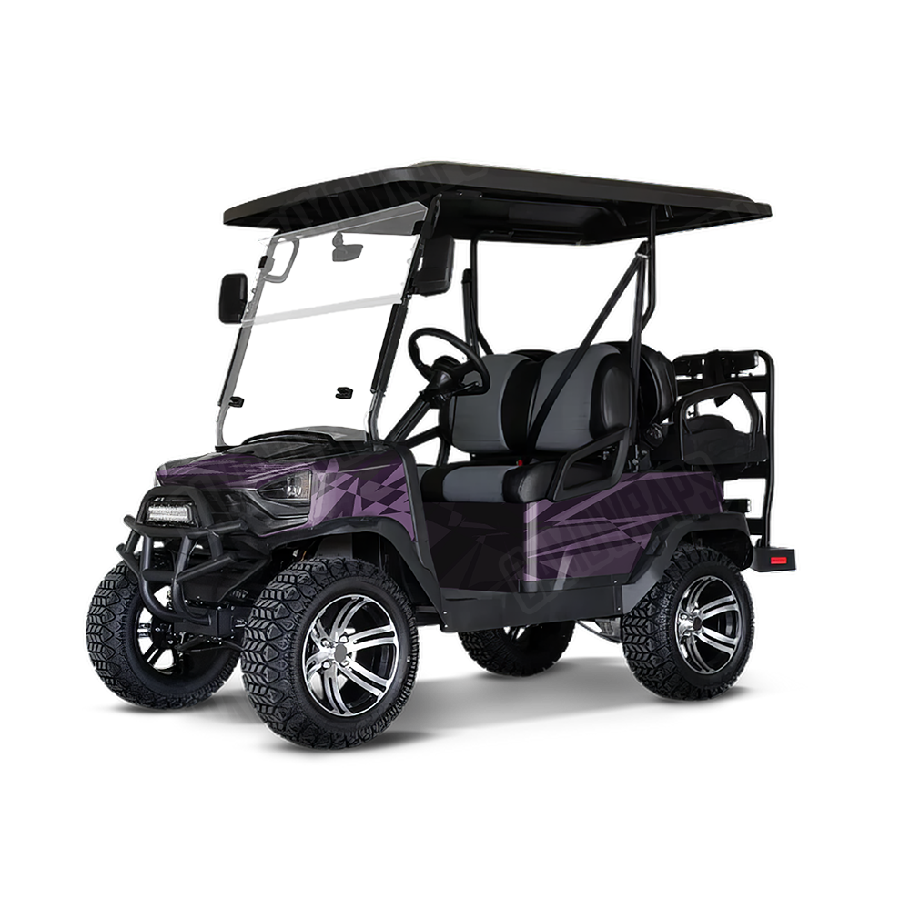 Sharp Darkwing Golf Cart Wraps