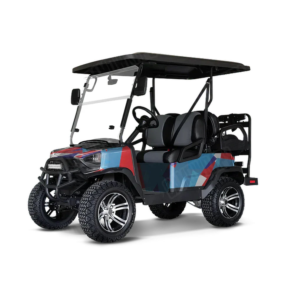 Shattered M Series Golf Cart Wraps