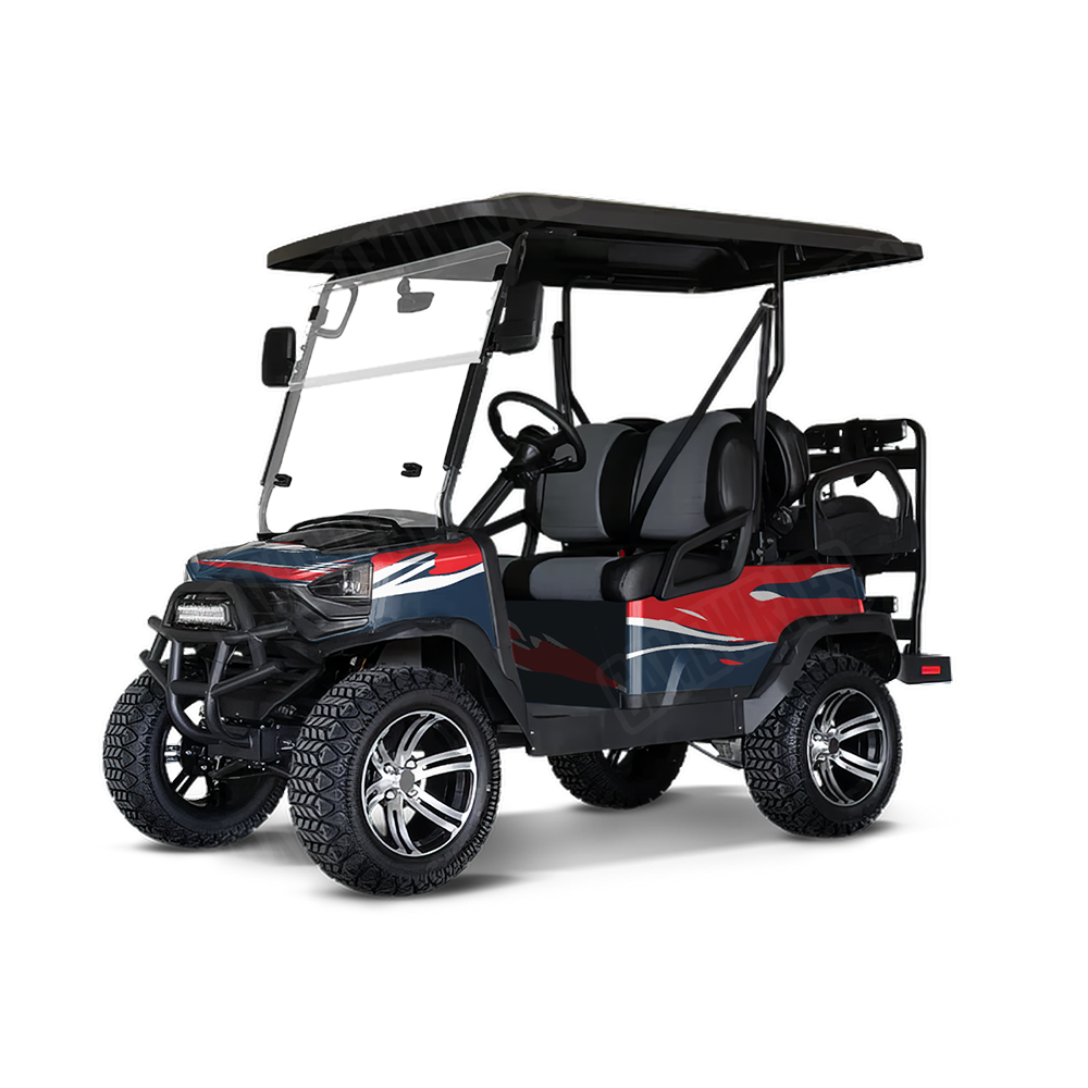 Shredded America Golf Cart Wraps