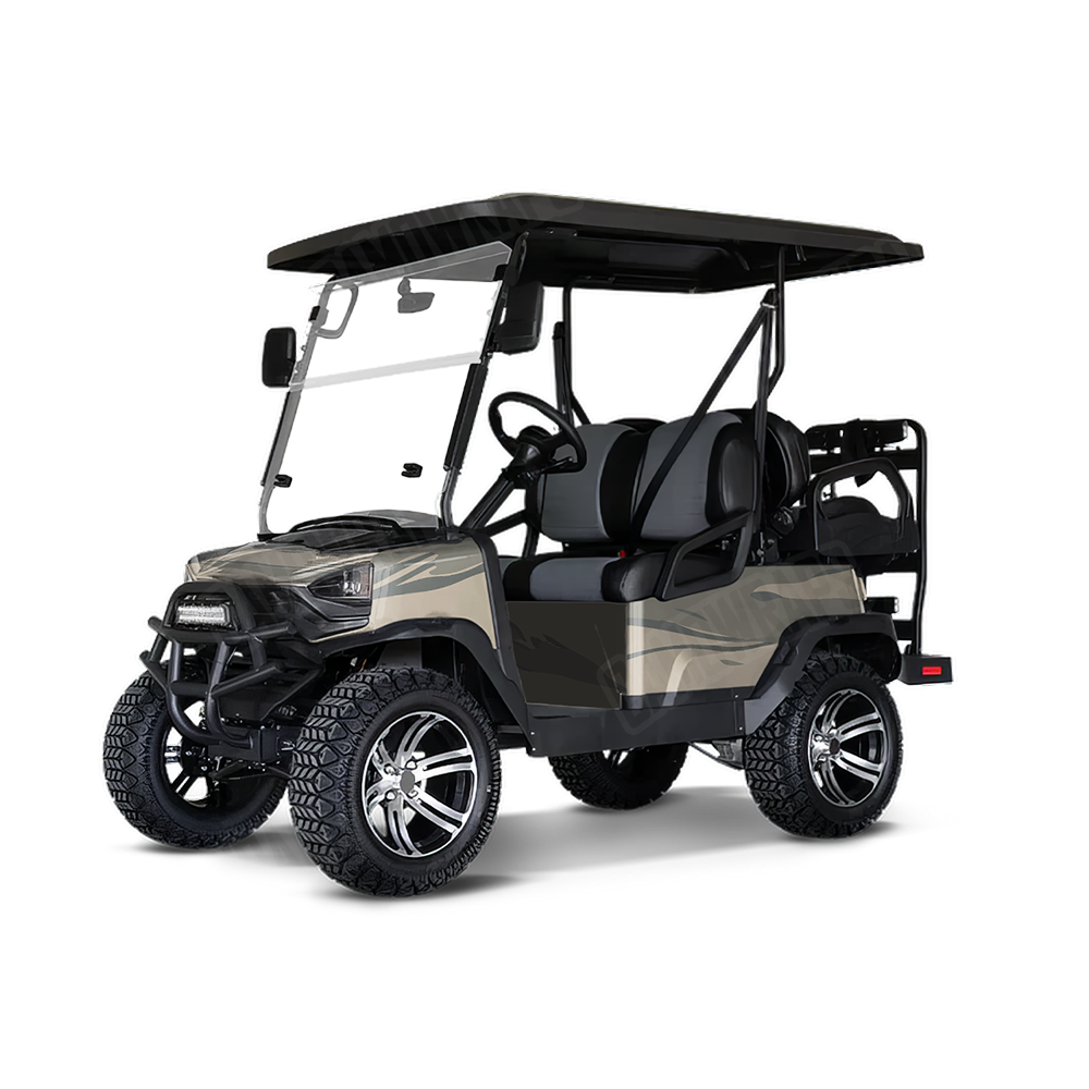 Shredded Army Golf Cart Wraps