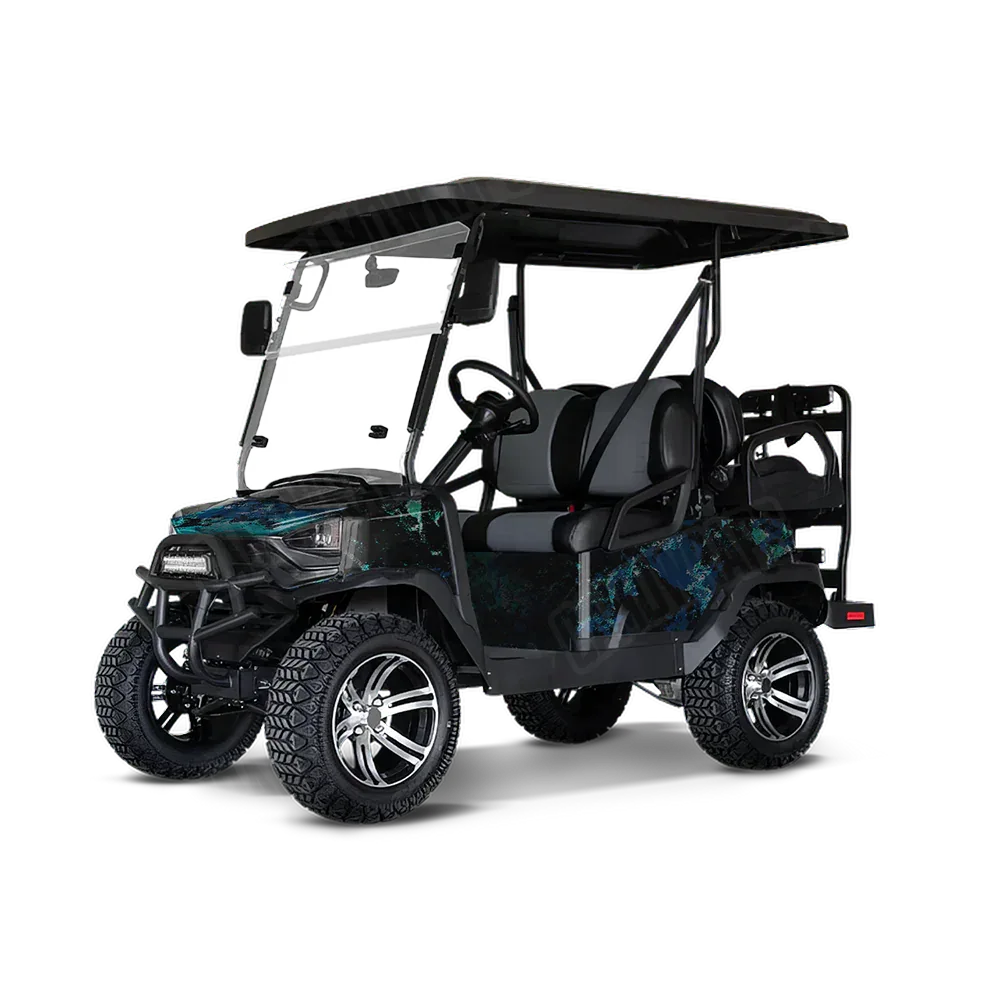 Substrate Shipwreck Golf Cart Wraps