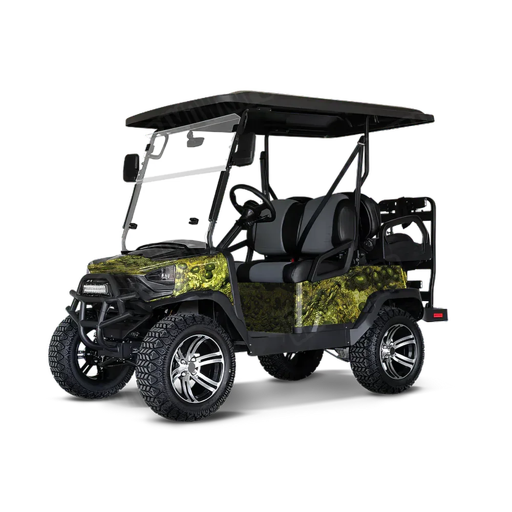 Toadaflage Toxic Golf Cart Wraps