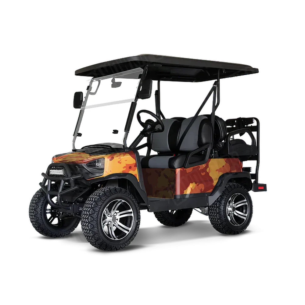 Treetop Autumn Golf Cart Wraps
