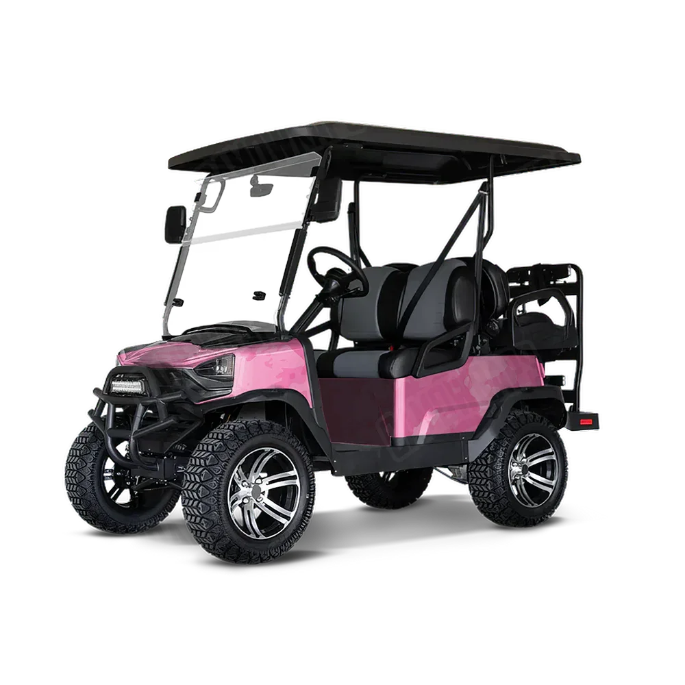 Treetop Elite Pink Golf Cart Wraps