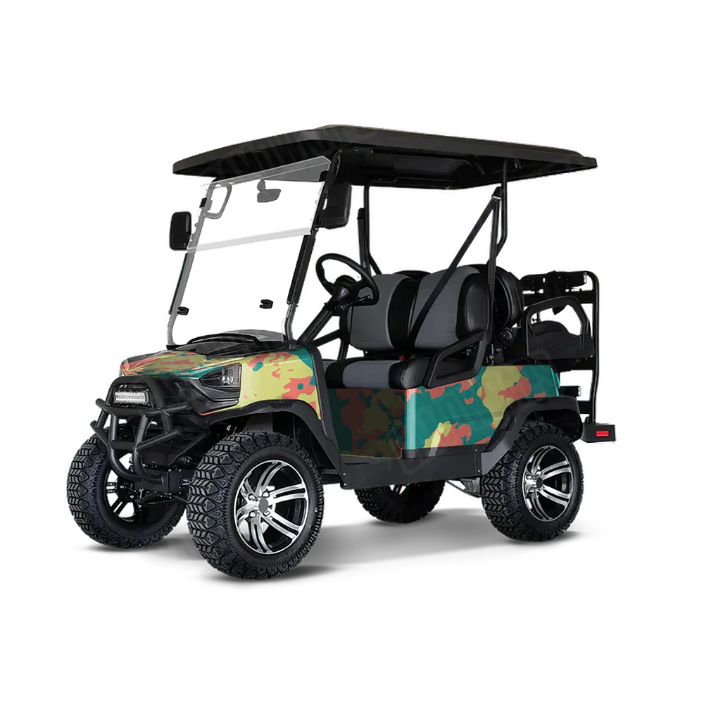 Treetop Fiesta Golf Cart Wraps