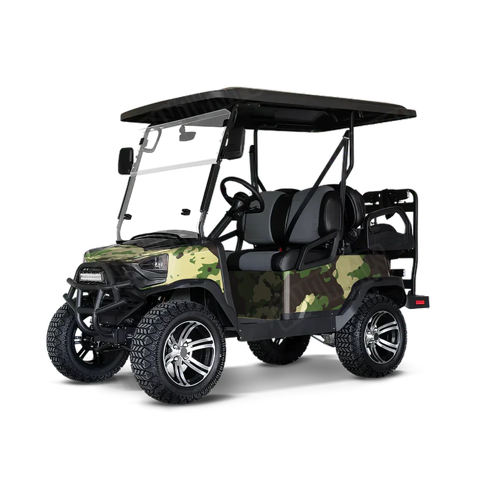 Treetop Jungle Golf Cart Wraps