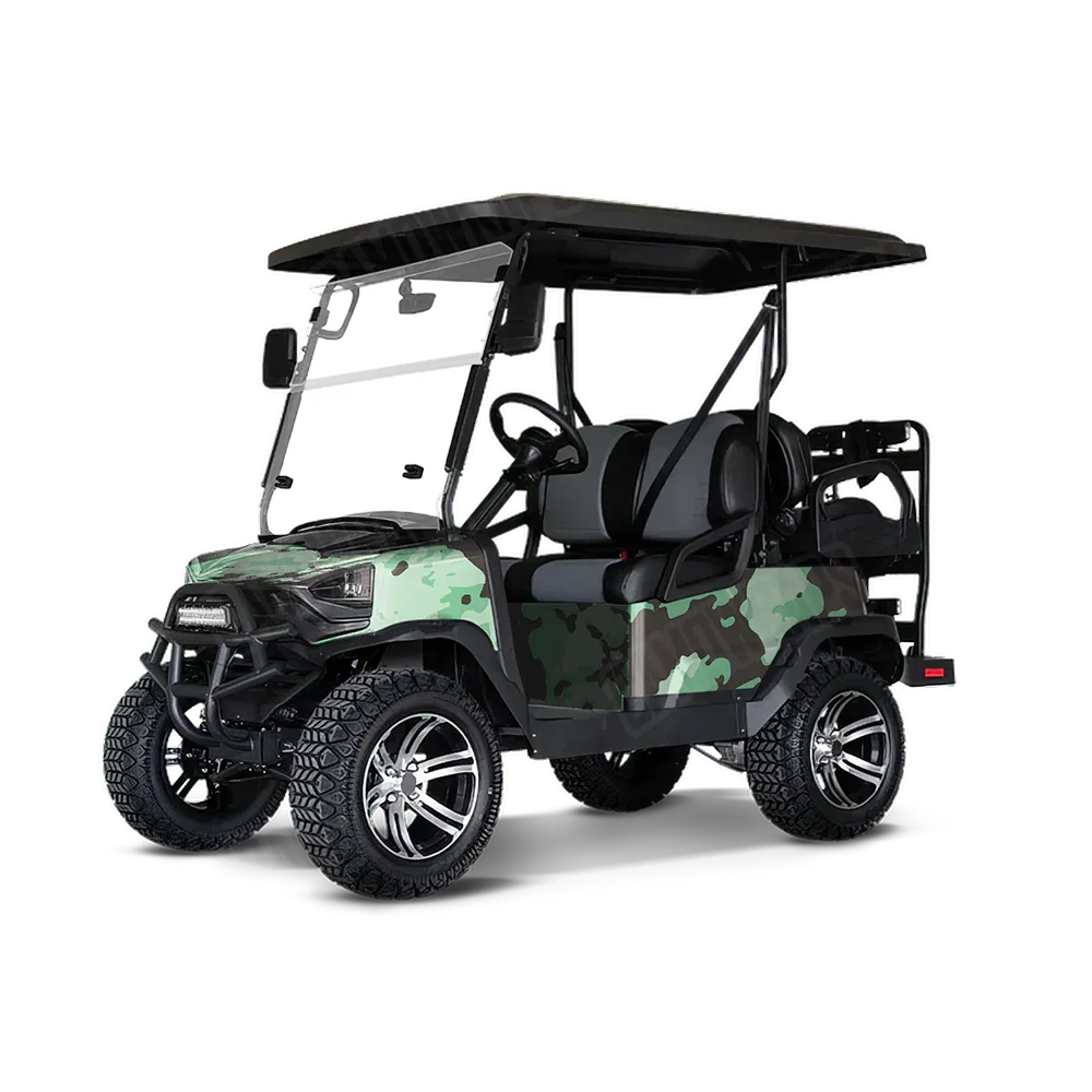 Treetop Mint Chocolate Chip Golf Cart Wraps