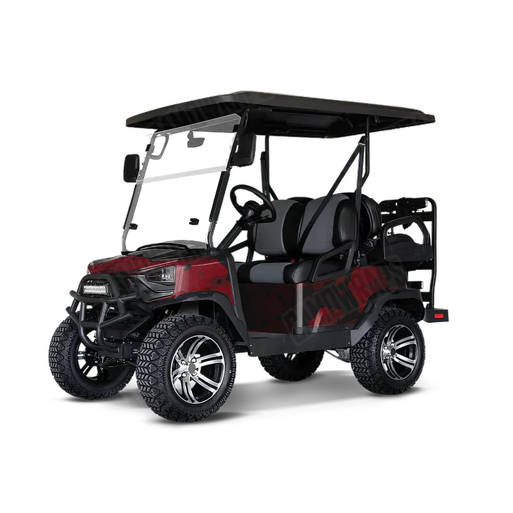 Treetop Vampire Red Golf Cart Wraps