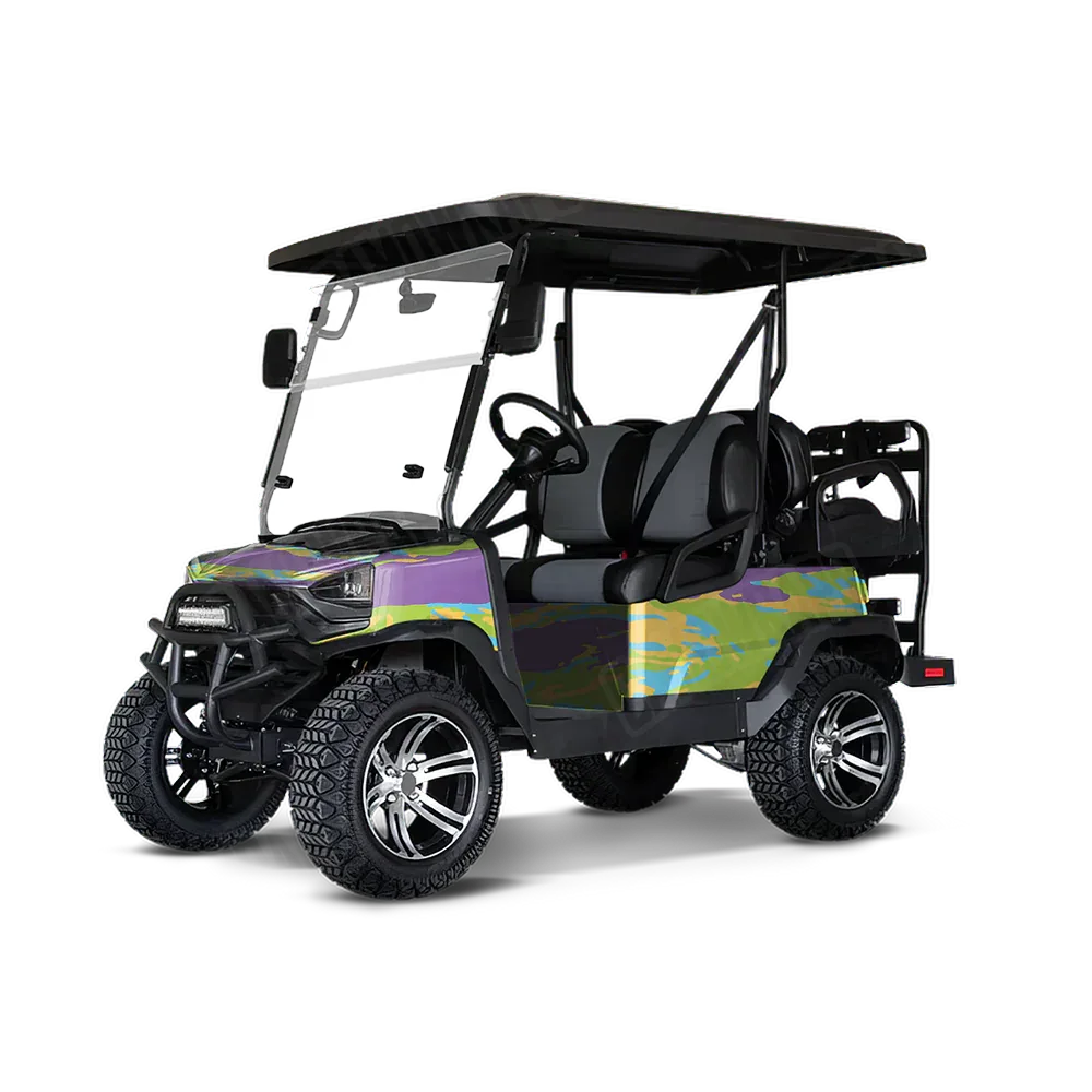 Vietnam Tiger Stripe Carnival Golf Cart Wraps