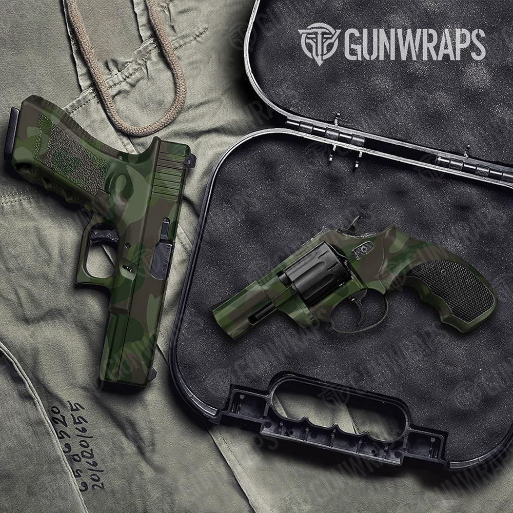 Classic Army Dark Green Handgun Gun Skin Vinyl Wraps