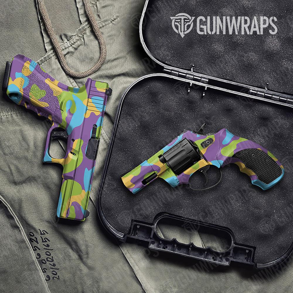 Classic Carnival Handgun Gun Skin Vinyl Wraps