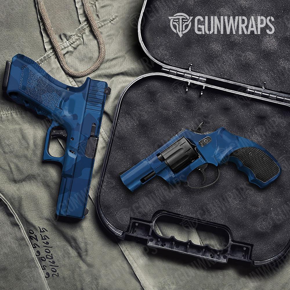 Cumulus Elite Blue Handgun Gun Skin Vinyl Wraps