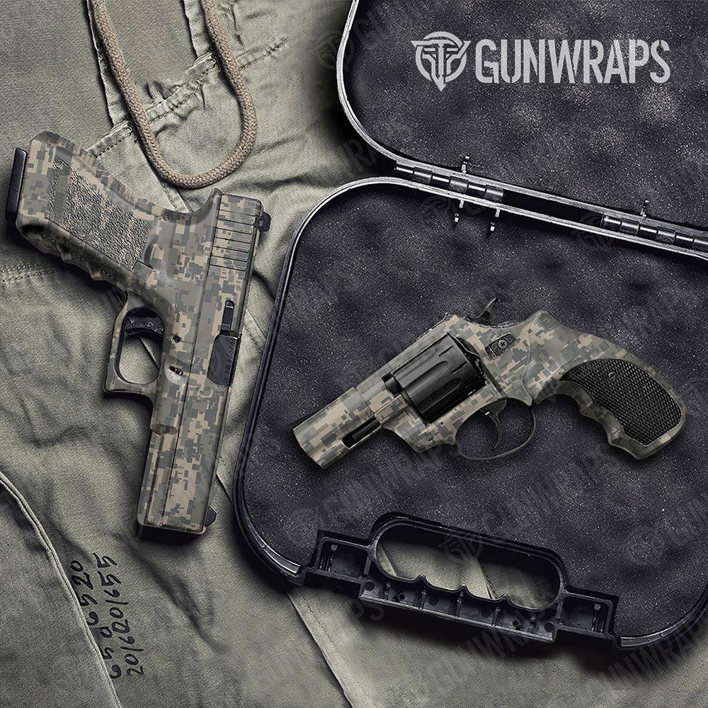 Digital Army Handgun Gun Skin Vinyl Wraps