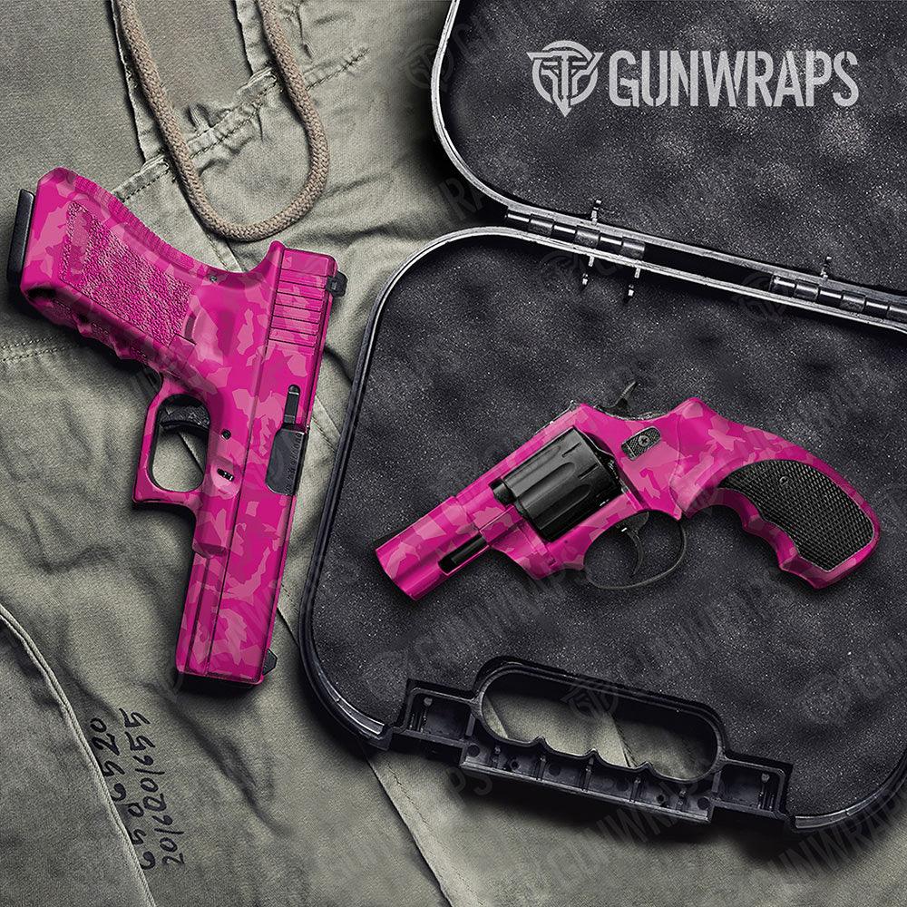 Erratic Elite Magenta Handgun Gun Skin Vinyl Wraps