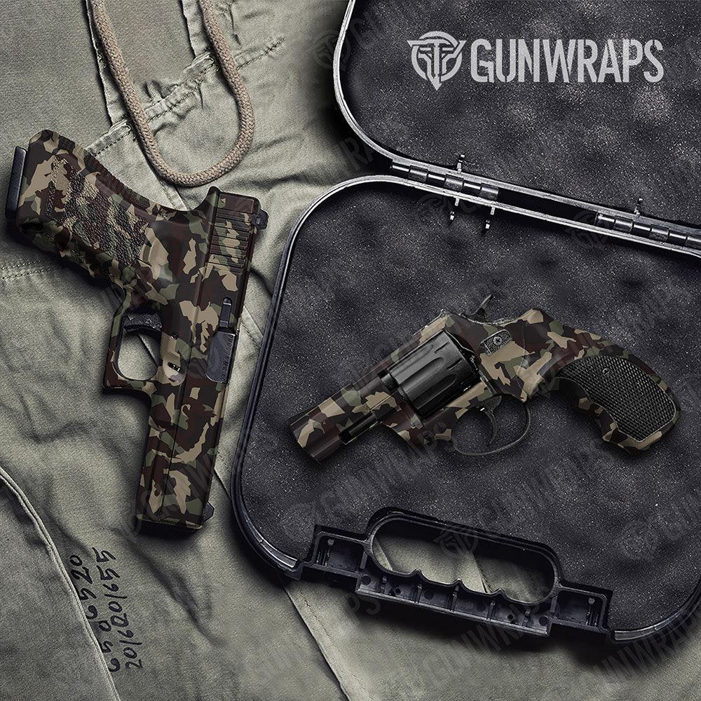 Erratic Militant Blood Handgun Gun Skin Vinyl Wraps