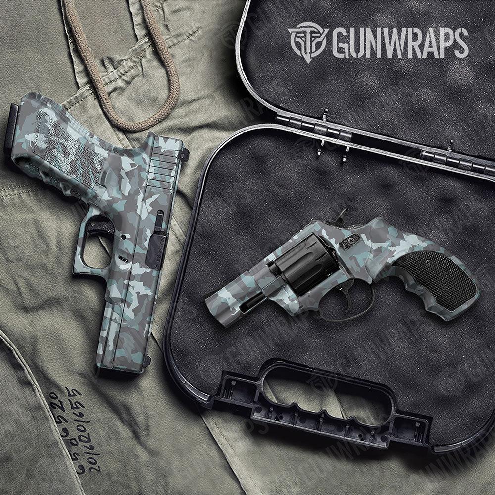 Erratic Overcast Handgun Gun Skin Vinyl Wraps