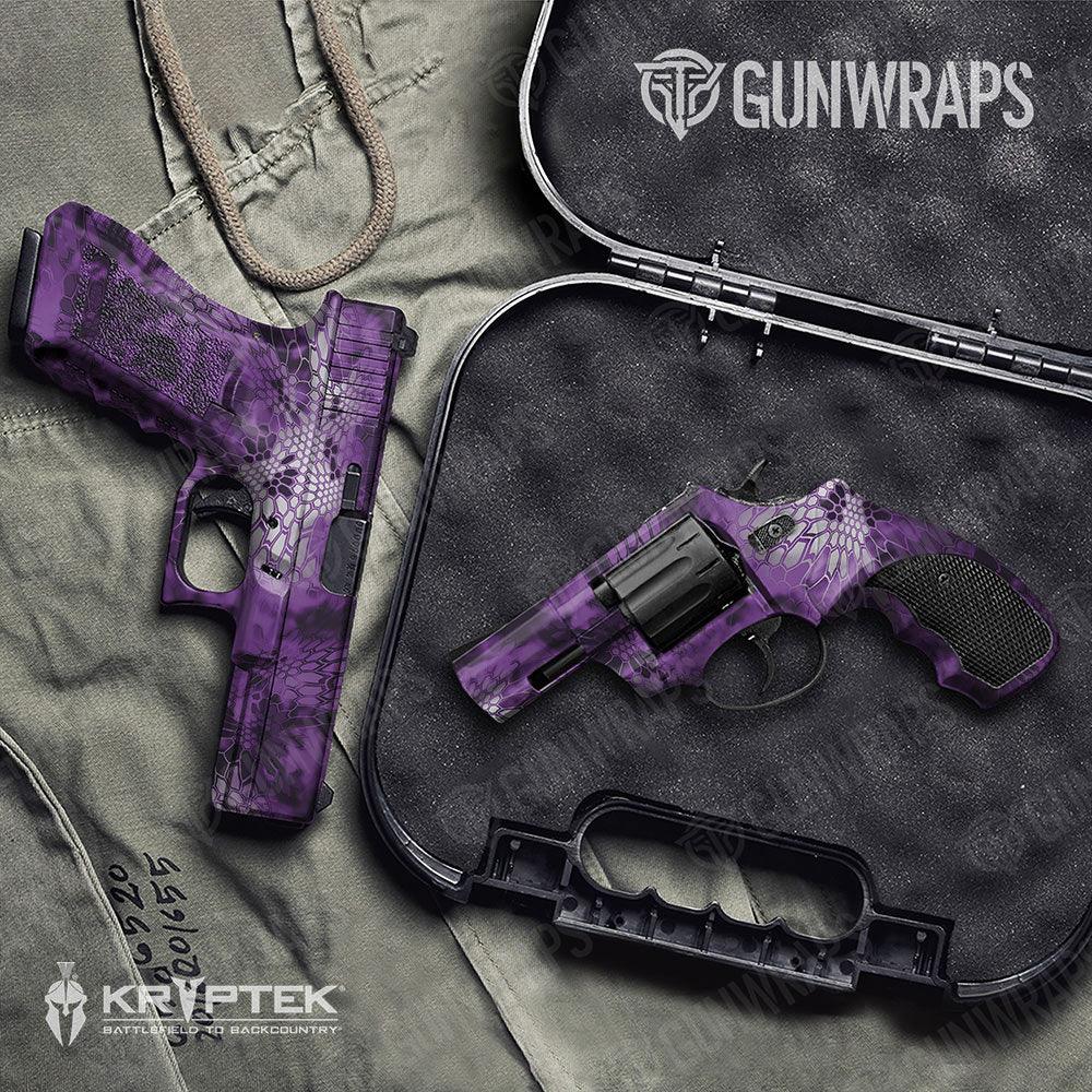 Kryptek Amethyst Handgun Gun Skin Vinyl Wraps