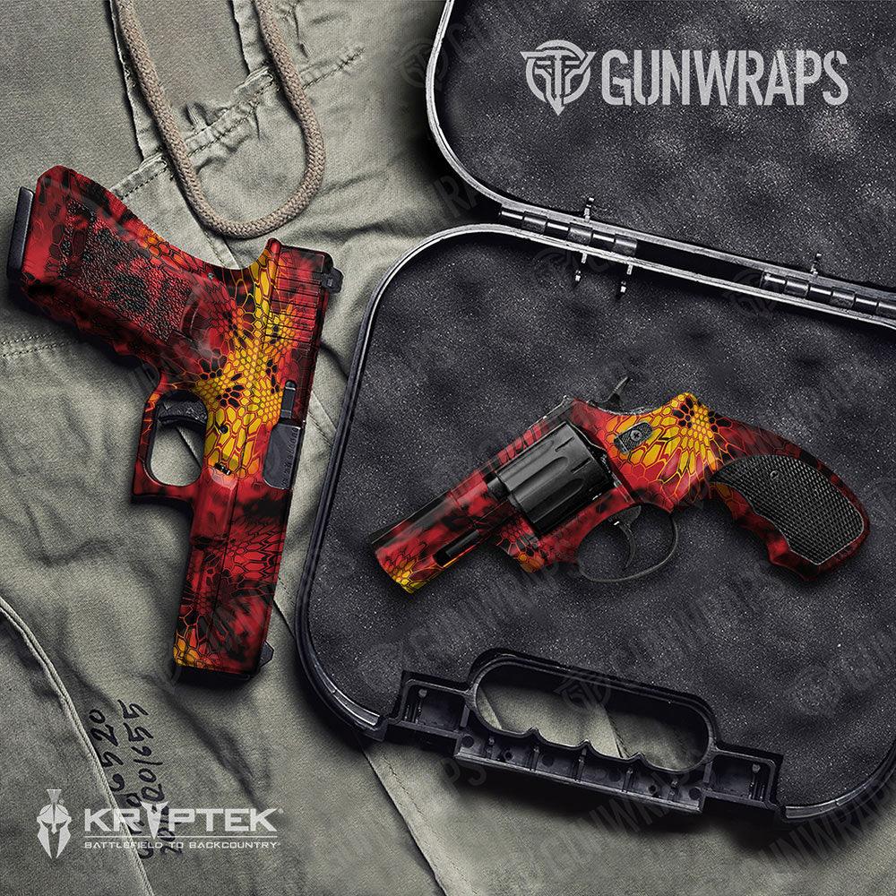 Kryptek Lava Handgun Gun Skin Vinyl Wraps