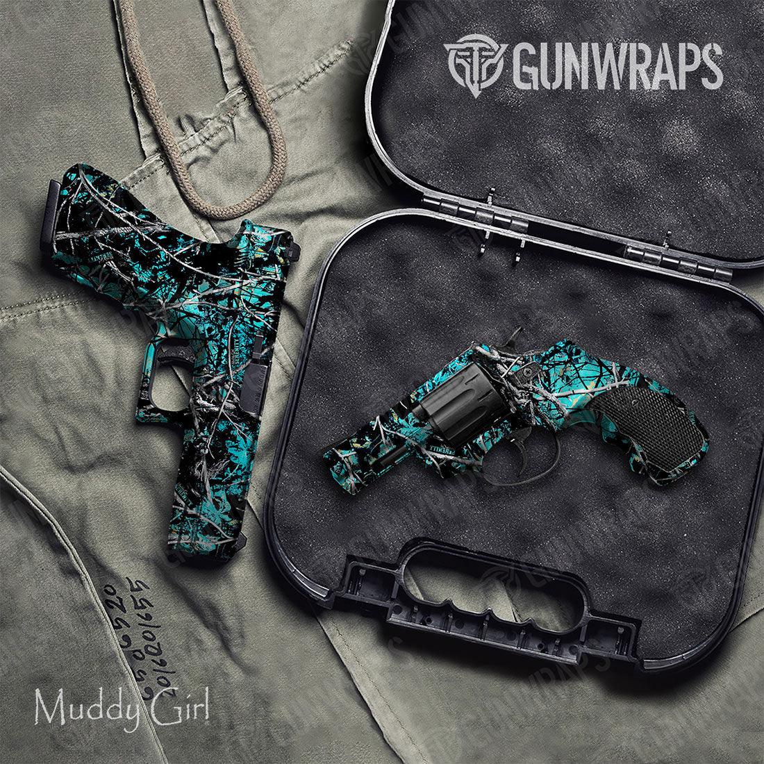 Muddy Girl Serenity Handgun Gun Skin Vinyl Wraps