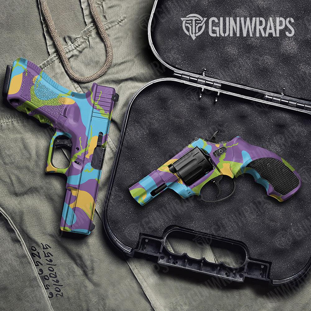 Ragged Carnival Handgun Gun Skin Vinyl Wraps