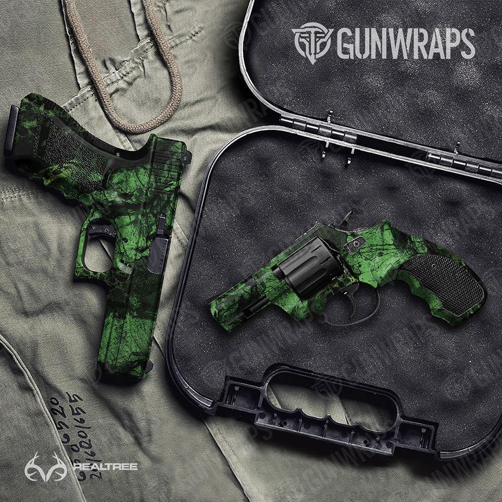 Realtree WAV3 Monster Handgun Gun Skin Vinyl Wraps