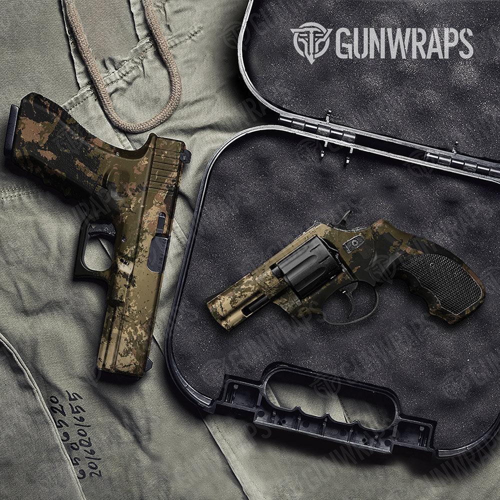 Substrate Spoor Handgun Gun Skin Vinyl Wraps