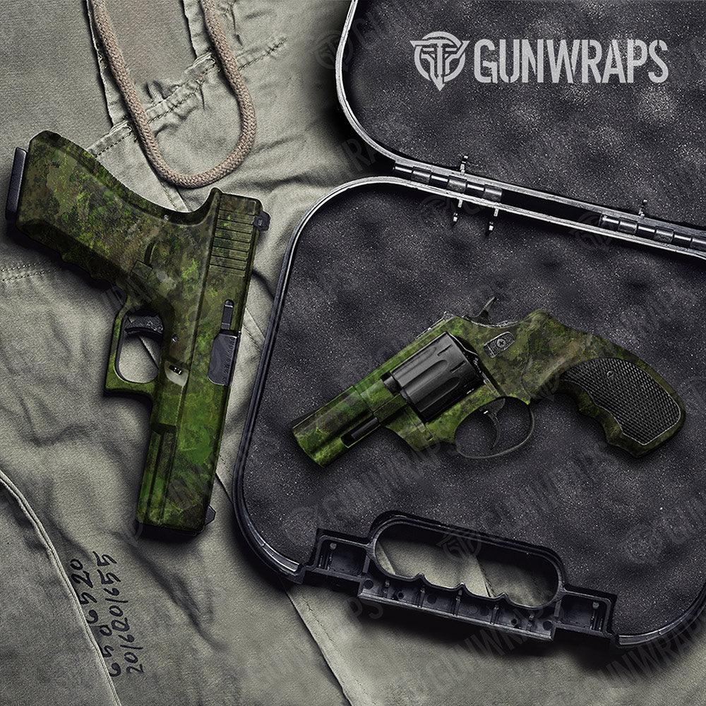 Substrate Subtropic Handgun Gun Skin Vinyl Wraps