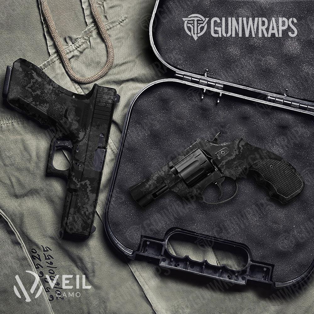 Veil Tac Black Handgun Gun Skin Vinyl Wraps